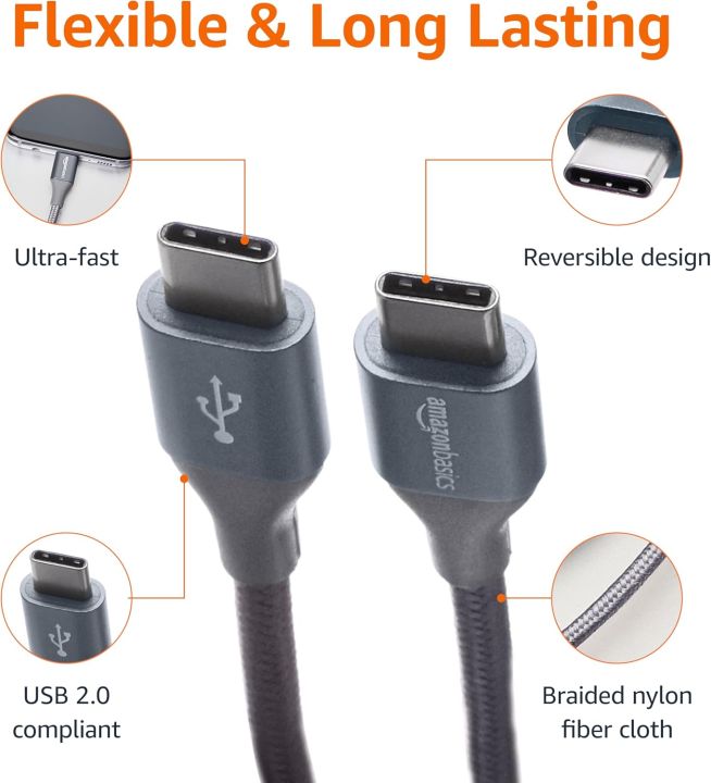 Amazon%20Basics%20Nylon%20Braided%2060W%206%20Feet%20USB-C%20to%20C%202.0%20Fast%20Charger%20Cable%20for%20mobile%20and%20laptop%20,%20480Mbps%20Speed,%20USB-IF%20Certified,%20for%20Apple%20iPhone%20%2017/16/15,%20iPad,%20Samsung%20Galaxy,%20Tablets,%20Laptops%20-%20Image%206