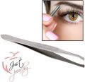 9cm Length Stainless Steel Hair Pick Tweezer & hair removal tool for Eyebrows, Facial Hair, Upper Lip, Nose Blackhead Remover (Golden & Silver) - chimta. 