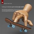 Miniature Finger Maple Skateboard Toy Table Game Finger Puppets Professional Finger Sports Skate Board for Adult Child. 