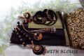 Combo Set-Saree, Jewellery & Gazra/Saree, Katan Blouse, Jewellery, Gazra & Mehedi &.