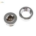 O2 Oxygen Sensor Step Style Bung Port Nut Fitting Plug Replacement M18X1.5. 