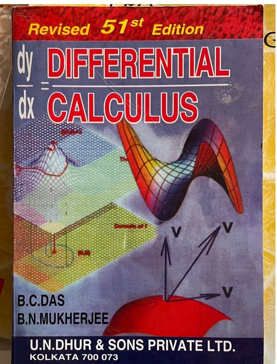 Differential calculus by B. C. Das & B. N. Mukherjee