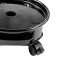 Pot with Wheels Flower Pot Mover Trolley Planter Trolley Rolling Plant Stand for Vase Garden. 