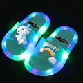 2022 Girl Slippers Children LED Kids Slippers Baby Bathroom Sandals Kids Shoes for Girl Boys Light Up Shoes Toddler Sandales 샌들.