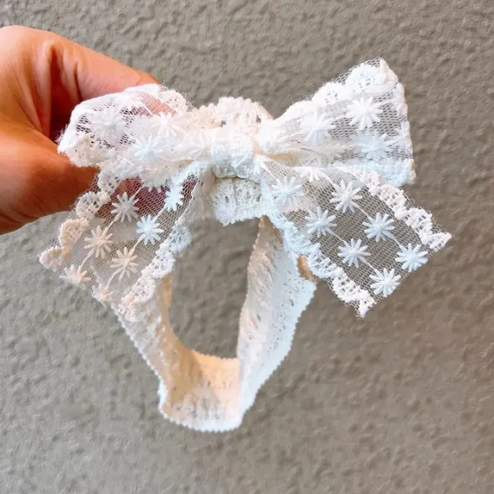 White%20Lace%20Bow%20Baby%20Headbands%20for%20Girl%20Cute%20Bowknot%20Hair%20Band%20Elastic%20Infant%20Turban%20Newborn%20Headwear%20Baby%20Hair%20Accessories%20%EB%A8%B8%EB%A6%AC%EB%9D%A0%20-%20Image%207