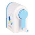 Deli Rotary Pencil Sharpener, Auto Feed Table Sharpener for Graphite & Colour Pencil, 8mm Cute, Simple Portable Easy Gripped Sharpener Machine for Gifting Kids, Safe Rotary Pencil Sharpeners. 