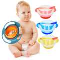 Baby Suction Feeding Bowl with Spoon Bowl 1 Set Multicolor. 