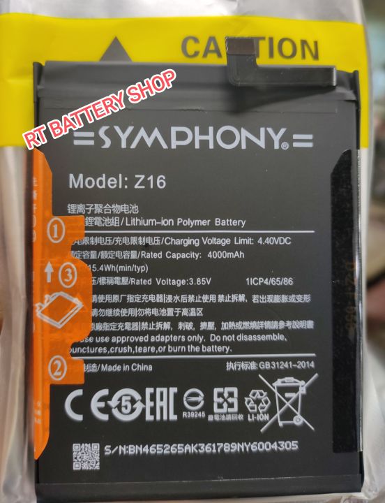 For%20Symphony%20Z16%20Battery%20Mobile%20Phone%20Batteries%20-%204000mAh%20Replacement%20Battery%20-%20Image%202