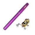 【Xiaofeng】1m Portable Telescopic Mini Pole Ultralight Pen Shape Fishing Rod Fishing Outdoor River Lake.