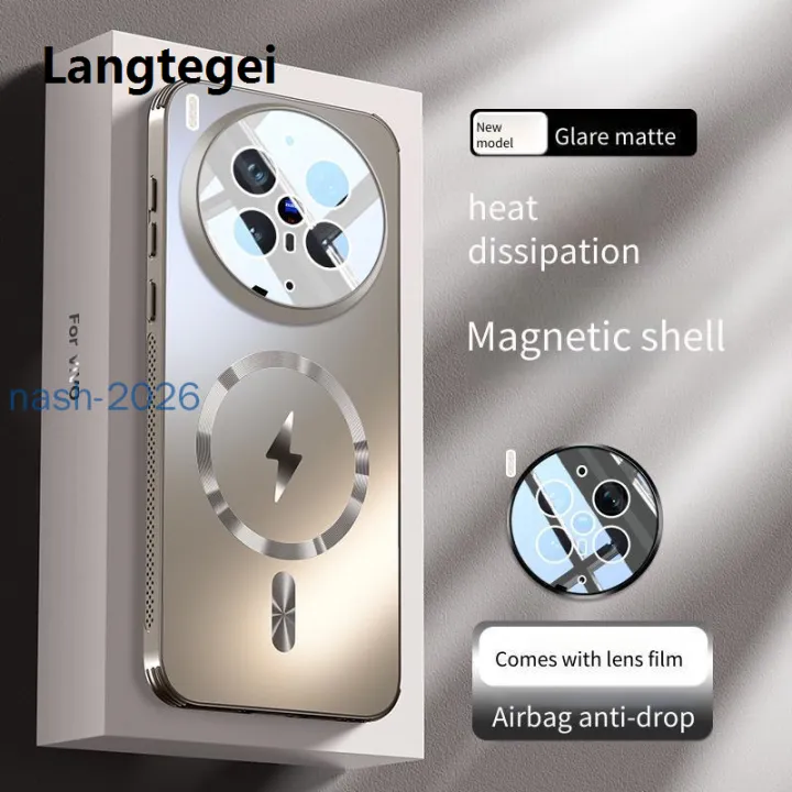 Langtegei%20casing%20for%20vivo%20X300%20Ultra%20vivo%20X300Ultra%20Customization%20Shockproof%20Phone%20case%20Frosted%20backboard%20heat%20dissipation%20magnetic%20suction%20back%20cover%20-%20Image%203