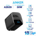 Anker 313 GaN 30W Foldable Charger USB C PD Power IQ 3.0 Charer.