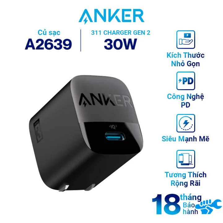 Anker%20313%20GaN%2030W%20Foldable%20Charger%20USB%20C%20PD%20Power%20IQ%203.0%20Charer%20-%20Image%202