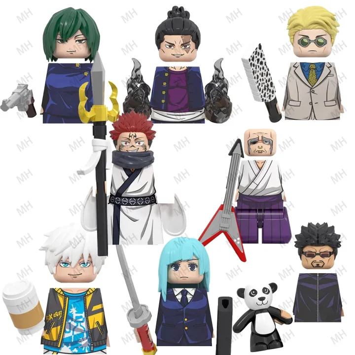 WM6139%20WM6140%20WM6149%20Anime%20Jujutsu%20Kaisen%20Building%20Blocks%20Gojo%20Satoru%20Ryomen%20Sukuna%20Itadori%20Yuji%20Mai%20Todo%20Action%20Figures%20Toys%20Amour%20zii%20-%20Image%202