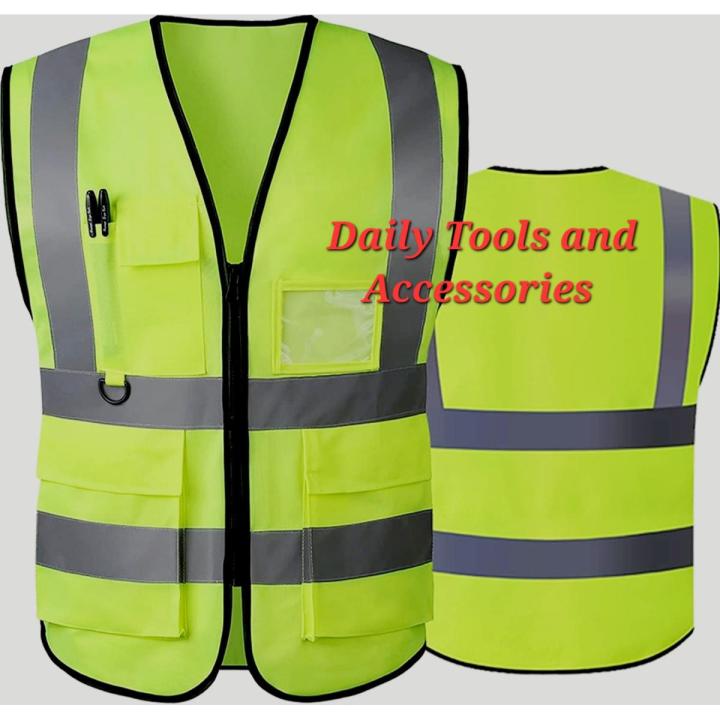 Reflective Safety Vest with pocket
