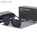BARCUR Design TR90 Sunglasses Men Polarized Light Weight Sports Sun Glasses Women Eyewear Accessory Oculos UVAB Protection. 