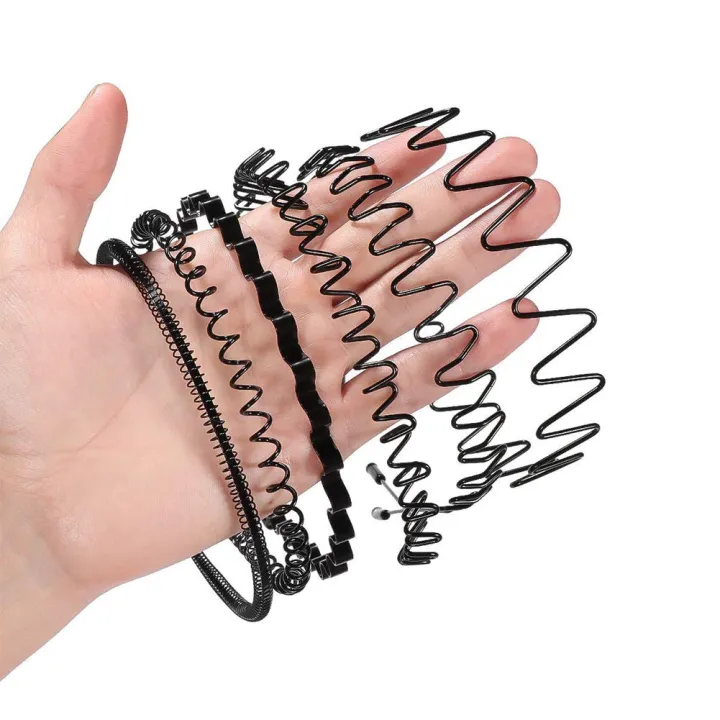 Black%20Metal%20Wavy%20Headband%20Men%20Women%20Hair%20Band%20Head%20Hoops%20Bands%20Sport%20Headbands%20Headwear%20Hairband%20Bangs%20Holder%20Hair%20Accessories%20-%20Image%205