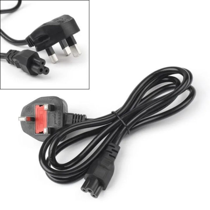Laptop Adapter/Charger Power Cable 3 Pin Fuses