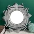 Gold Round Table Mirror Palace Style Mirror Tray Home Decorative Art Wall Mirrors Hanging Living Room Bedroom Decor Makeup. 