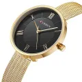 CURREN 9020 Golden Stainless Steel Analog Watch For Women - Golden.