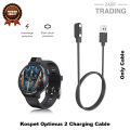 KOSPET Optimus 2 Sports Watch Magnetic Charger Safety Charging Cable 2 Pin High Quality USB Charger Cable USB Charging Cable Dock Bracelet Charger for KOSPET Optimus 2 Sports Watch. 