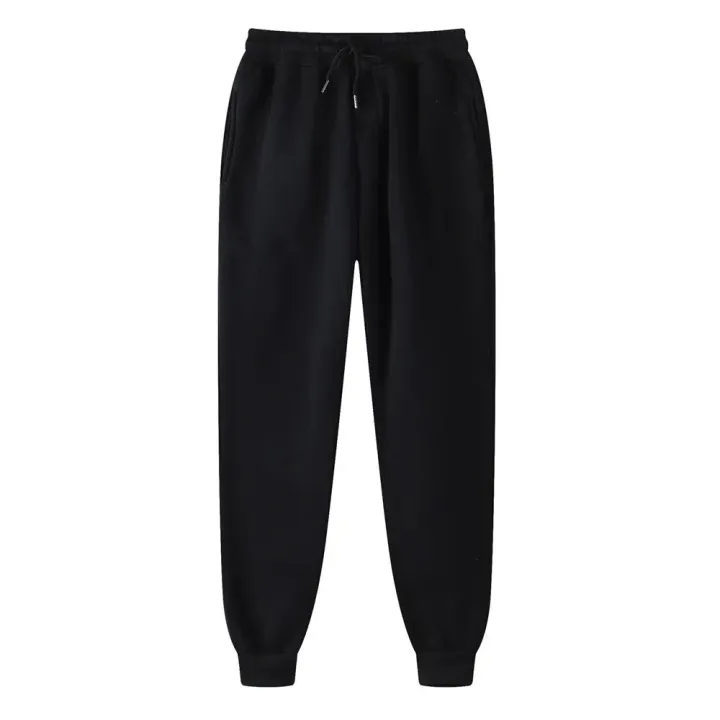 Men's%20Fleece%20Pants%20Sweatpants%20Joggers%20Winter%20Pants%20Trousers%20Side%20Pockets%20Elastic%20Waist%20Fleece%20Comfort%20Warm%20Daily%20Casual%20Unisex%20-%20Image%203