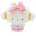 Wheat flour elf pendant plush doll toy wheat cloud charm genuine Sanrio bag grab machine doll girl.