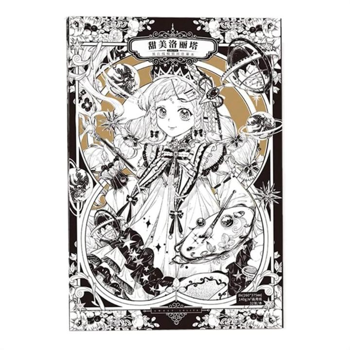 Painting Book Coloring Book Learn How to Draw Like Pro, Style Anime or