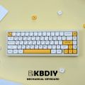 KBDiy MAC PBT KOA Keycap Mechanical Keyboard Marshmallow Matcha Glimmer Keycaps Russian Japanese Korean Key Caps for GMK67 GK61. 