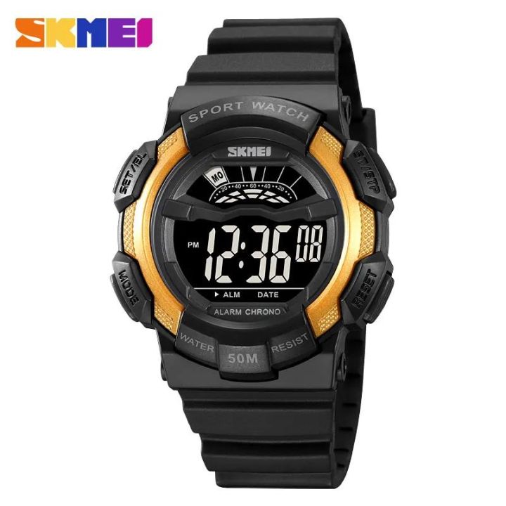SKMEI Watch Fashion Casual Digital Men Watch Waterproof Date