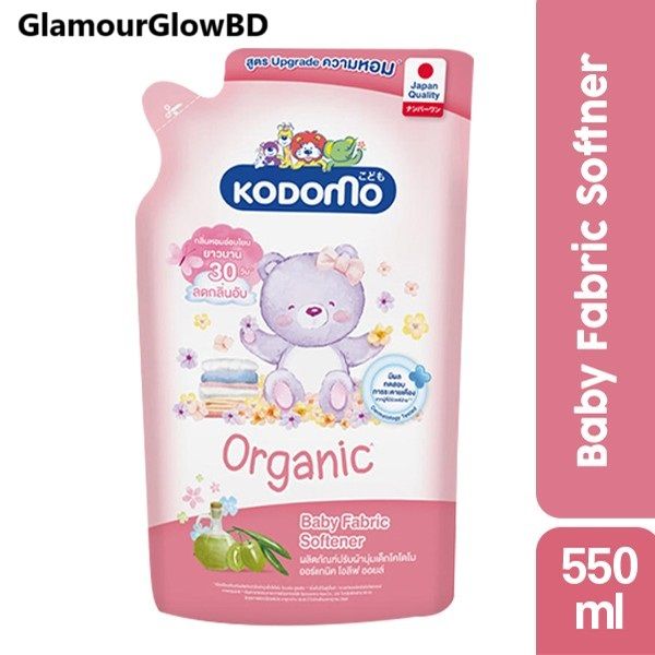 Kodomo Organic Baby Fabric Softener Refill 550ml
