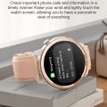 New Fashion Women Smartwatch Bluetooth Call Full Screen Touch Waterproof Watch Ladies Heart Rate Monitor for Android. 