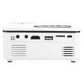 S361 Mini Home Portable LED Projector 1080p HD for Desktop / DVD Speaker(US 100-240V).