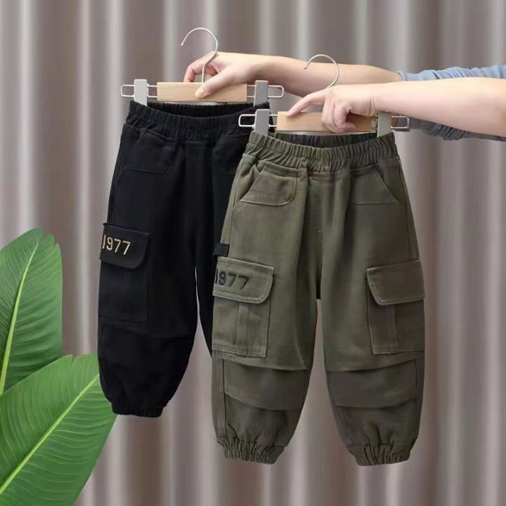 Spring%20and%20Autumn%20Kids%20Boys%20Pants%202024%20New%20style%20Children's%20Handsome%20Cargo%20pants%20Cotton%20Boys%20Baby%20Casual%20Pants%202-8Y%20-%20Image%206
