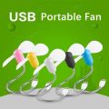 Mini Snake Fan Silent Soft Leaf Fan Computer Usb Fan Bendable Freely Mini Soft Leaf Snake Silent Fan. 