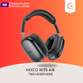 HOCO W35 Air Wireless Bluetooth Headphone Tripple Mode Wired TF and BT 400mAh Super Long Battery Life Up to 4 Hours Music Time Sports Gaming Headphones. 