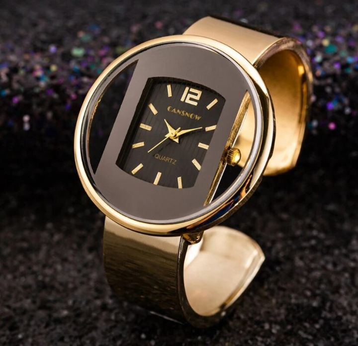 Fashion Bracelet Watch for Women Gold Designed Ladies Wristwatches Steel Female Quartz Clock