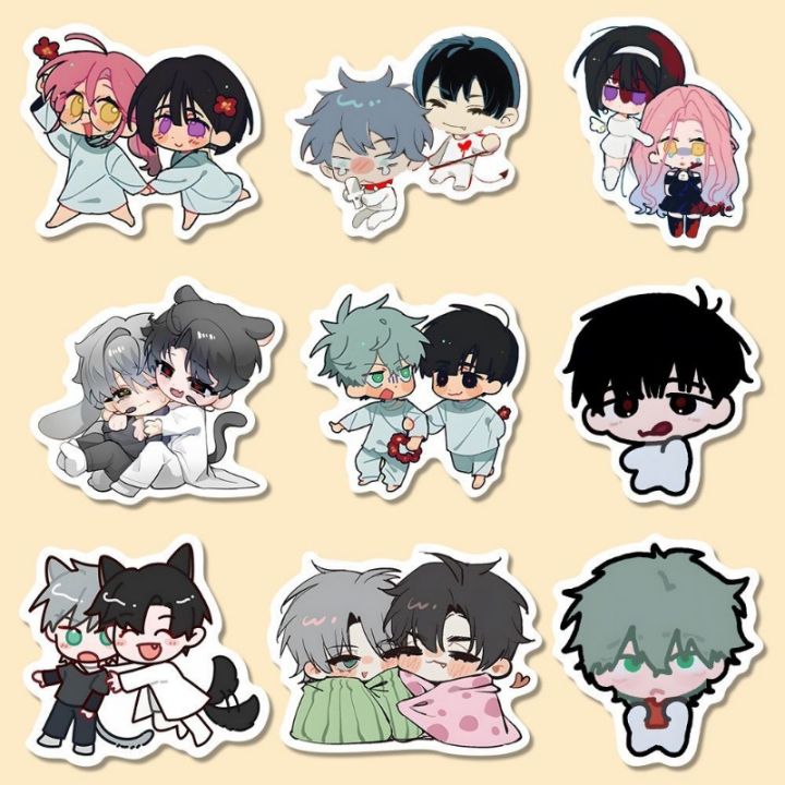Alien%20Stage%20Anime%20Stickers%20Ivan%20Till%20Kawaii%20Sticker%20Childrens%20Stationery%20Student%20Message%20Collection%20Gift%20Waterproof%20Diy%20Laptop%20-%20Image%204