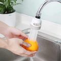 Movable Kitchen Tap Head | 360° Rotatable Water Spray ABS Sink Faucet Spray Head Tap | Splash Filter Water Saving Pressurization Nozzle Bubbler Connector | 3 Modes Adjustment.