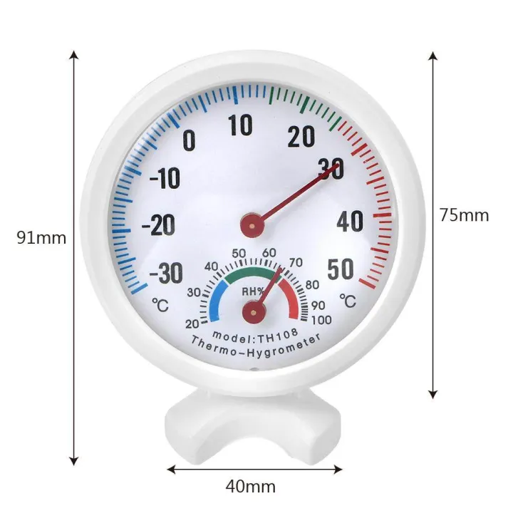 2%20in%201%20Thermometer%20Hygrometer%20Round%20Temperature%20Humidity%20Meter%20Gauge%20Clock-shaped%20Wall-mounted%20-%20Image%203