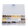 Leather Rivet, Double Caps Cloth Rivets 240Pcs for DIY. 