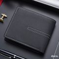 Avro Premium Men's High Quality Black Wallet For Men Soft PU Leather Money Bag For Man Short Wallet's Fashion Vintage Wallet's Casual Male Wallet Multi-Card Soft Purse Multi-function Moneybag For Man - Wallet For Men.