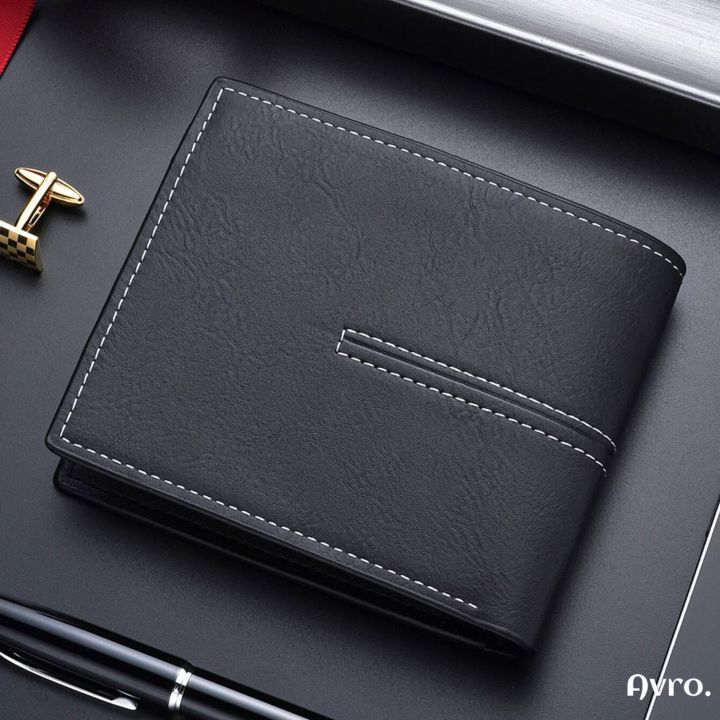 Avro%20Premium%20Men's%20High%20Quality%20Black%20Wallet%20For%20Men%20Soft%20PU%20Leather%20Money%20Bag%20For%20Man%20Short%20Wallet's%20Fashion%20Vintage%20Wallet's%20Casual%20Male%20Wallet%20Multi-Card%20Soft%20Purse%20Multi-function%20Moneybag%20For%20Man%20-%20Wallet%20For%20Men%20-%20Image%204