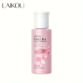 LAIKOU Cherry Blossom Makeup Remover Water 3.38oz Cleansing Pore Face Makeup Remover-100ml. 