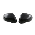 Car Side Rear View Mirror Cover Stick Trims Carbon Fiber Parts Accessories ABS for BMW X1 2023. 