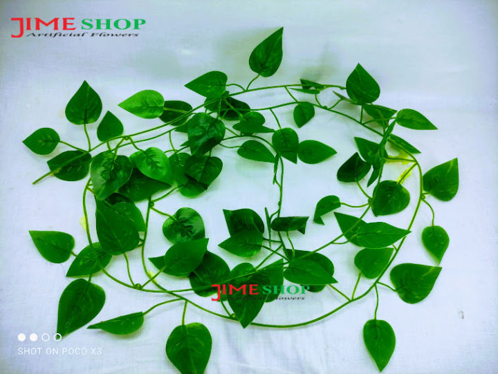 1%20pcs%20Artificial%20Ivy%20Red%20Maple%20Plastic%20Fake%20Leaves%20Garland%20Home%20Garden%20Decoration%207ft%20long%20-%20Image%207