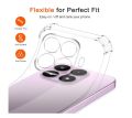 Xiaomi 17T Phone Case For Transparent Soft Bumper Back Cover for Xiaomi 17T | Crystal Clear TPU Shockproof Case | Air Cushion Corner Protection | Soft Slim Fit Protective Phone Cover.