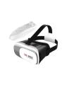 VR BOX 2.0 Virtual Reality 3D Glasses for Smartphones With REMOTE - White and Black. 