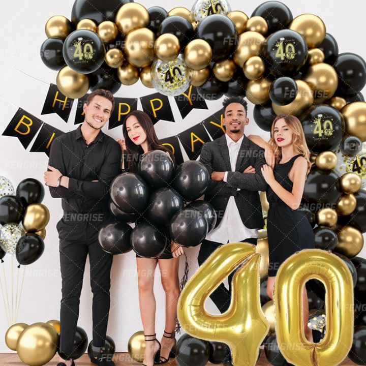 Happy%2040th%20Birthday%20Backdrop%20Background%20Banner%20For%20Man%20Woman%20Balloon%20Door%20Curtain%2040%20Years%20Anniversary%2040%20Birthday%20Party%20Decor%20-%20Image%203