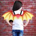 Dragon Wing Kids Costume Accessory for Stage Performance Decor Party Favors Red. 