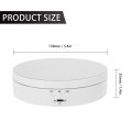 360 Degree Electric Rotating Turntable Display Stand for Photography Video Shooting Props Jewelry Display Turntable. 
